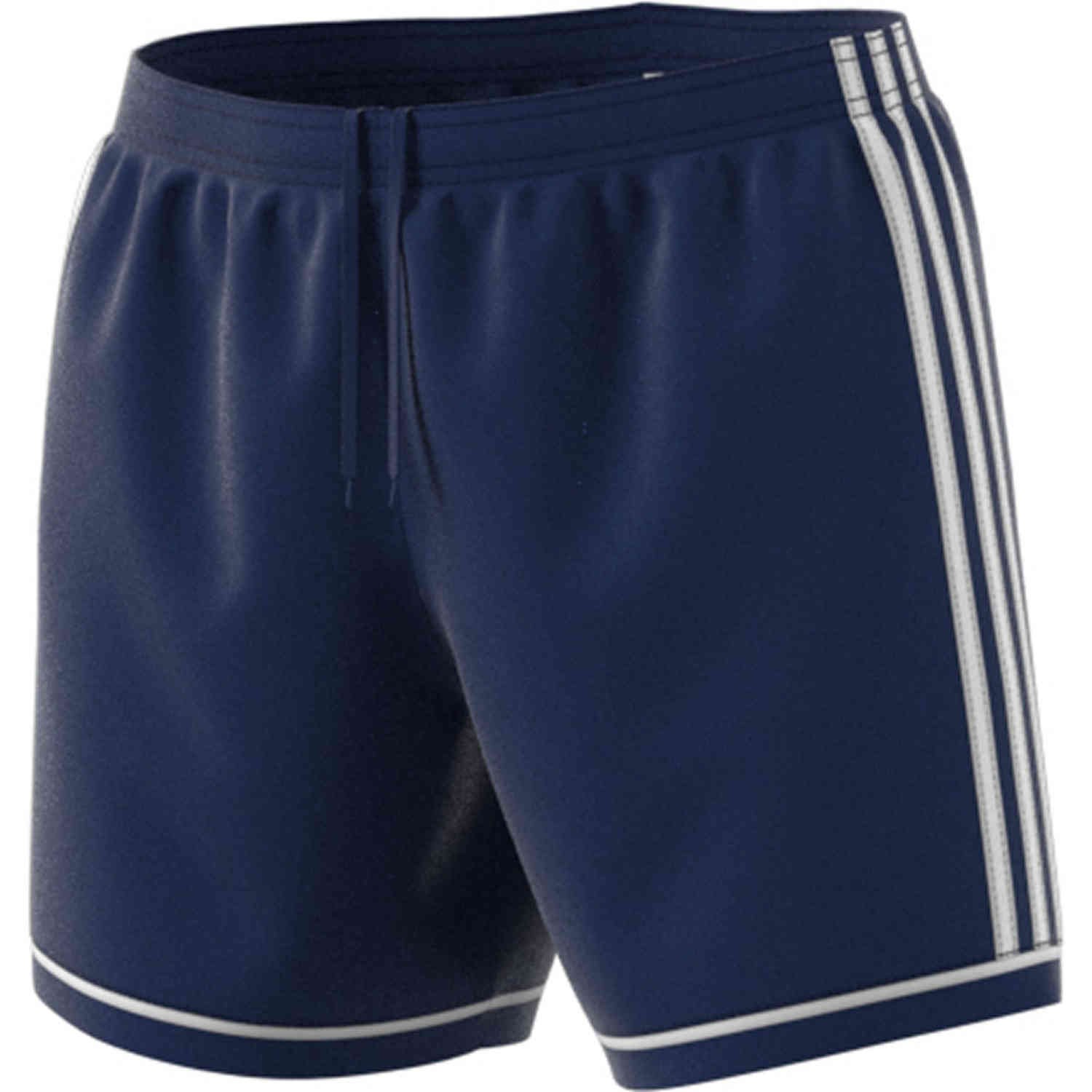 Womens adidas Squadra 17 Shorts - Dark Blue - SoccerPro