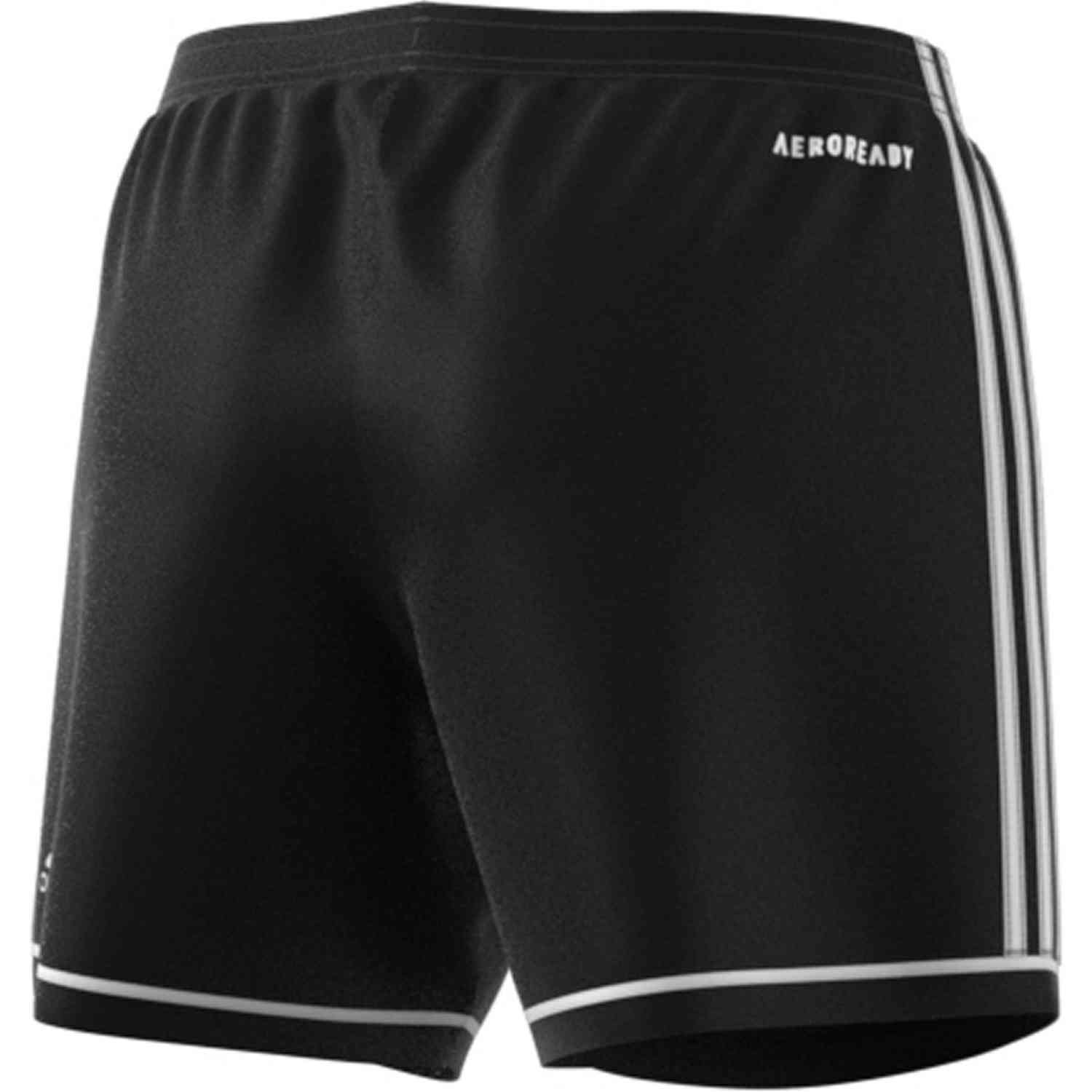 Womens adidas Squadra 17 Shorts - Black - SoccerPro