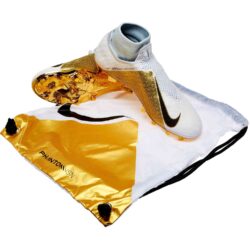 nike phantom vision white and gold