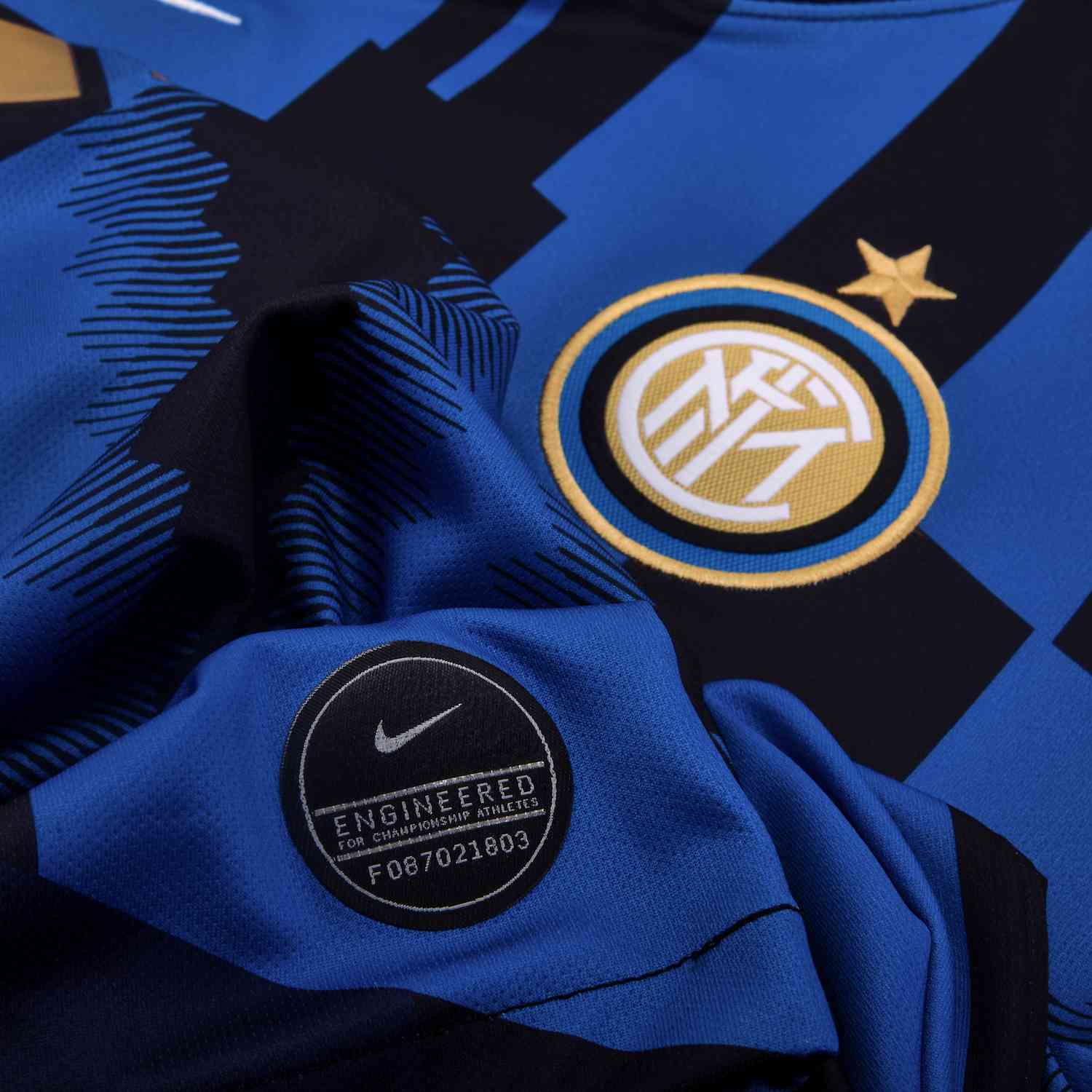 Inter Milan Nike 2021/22 Home Vapor Match Authentic Jersey - Blue