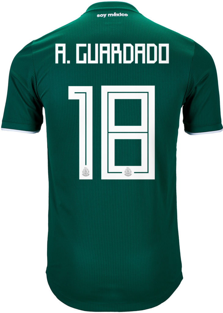 2018/19 adidas Andres Guardado Mexico Authentic Home Jersey - SoccerPro