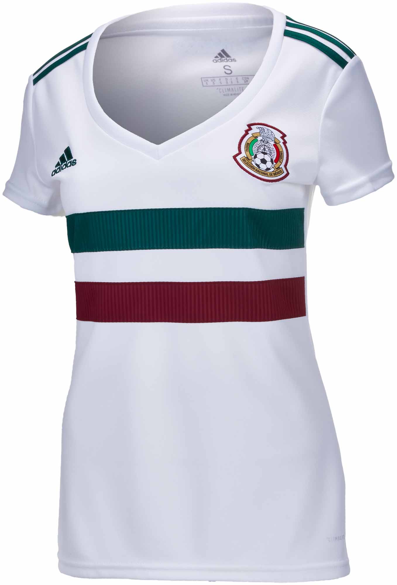 Adidas Women's Mexico 2023 Away Jersey, Medium, White