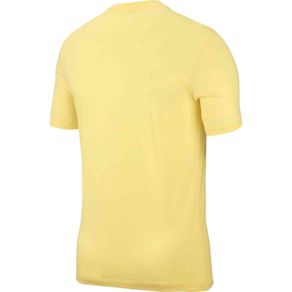 Nike Club America Swoosh Tee - Lemon Chiffon - SoccerPro