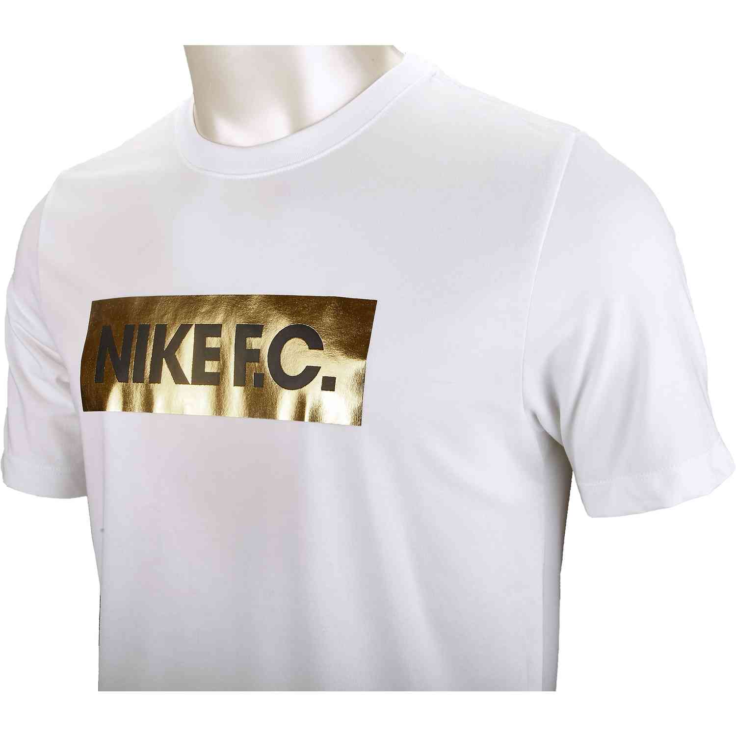 nike fc gold t shirt