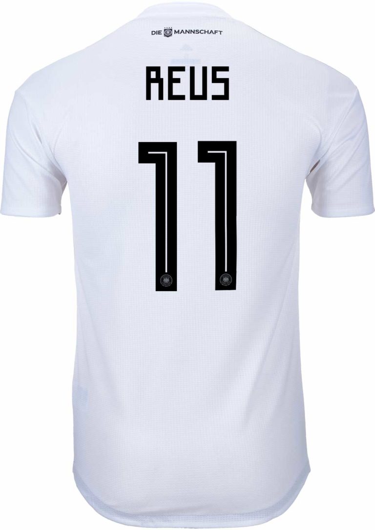 adidas Marco Reus Germany Authentic Home Jersey 2018-19 - SoccerPro