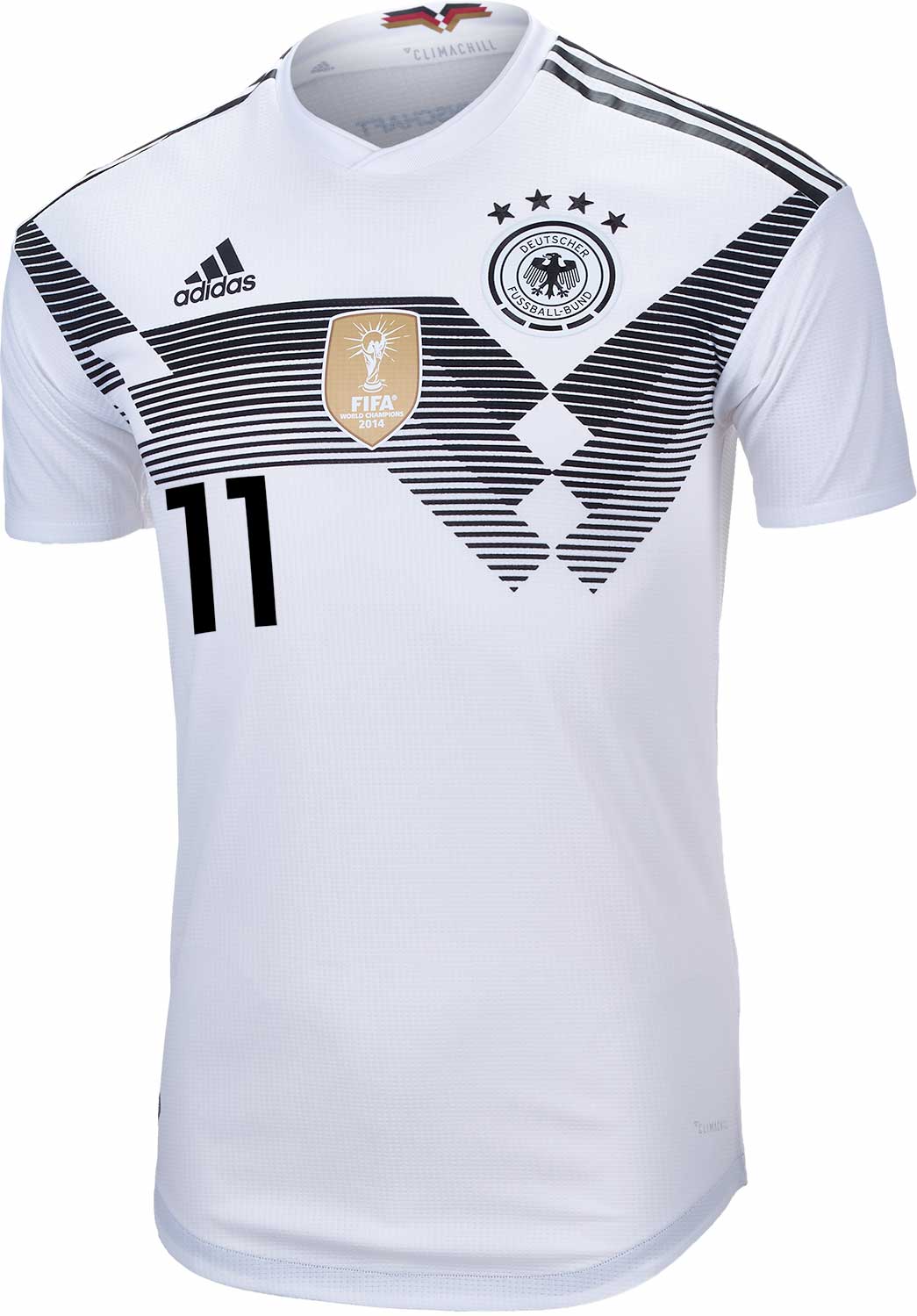 Hostil Espere Vadear adidas Marco Reus Germany Authentic Home Jersey 2018-19 - SoccerPro