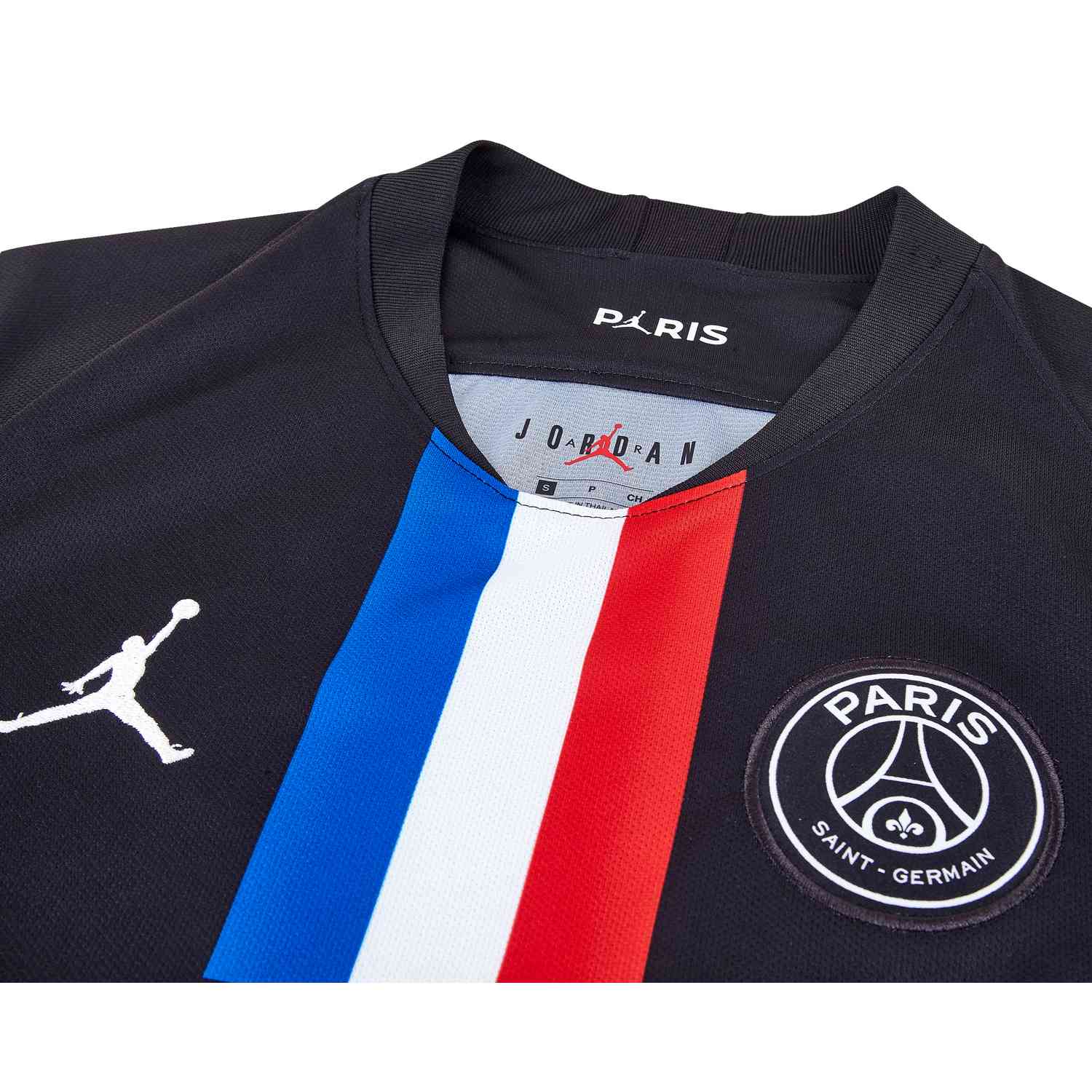 NIKE PARIS SAINT-GERMAIN 2020 JORDAN JERSEY BLACK - Soccer Plus