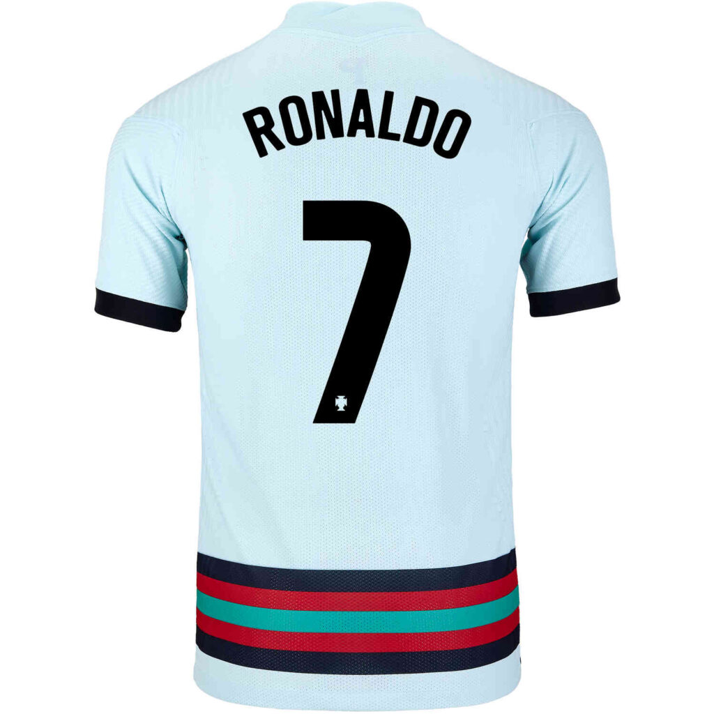 2020 Nike Cristiano Ronaldo Portugal Away Match Jersey SoccerPro