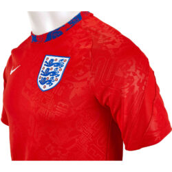 red england pre match shirt