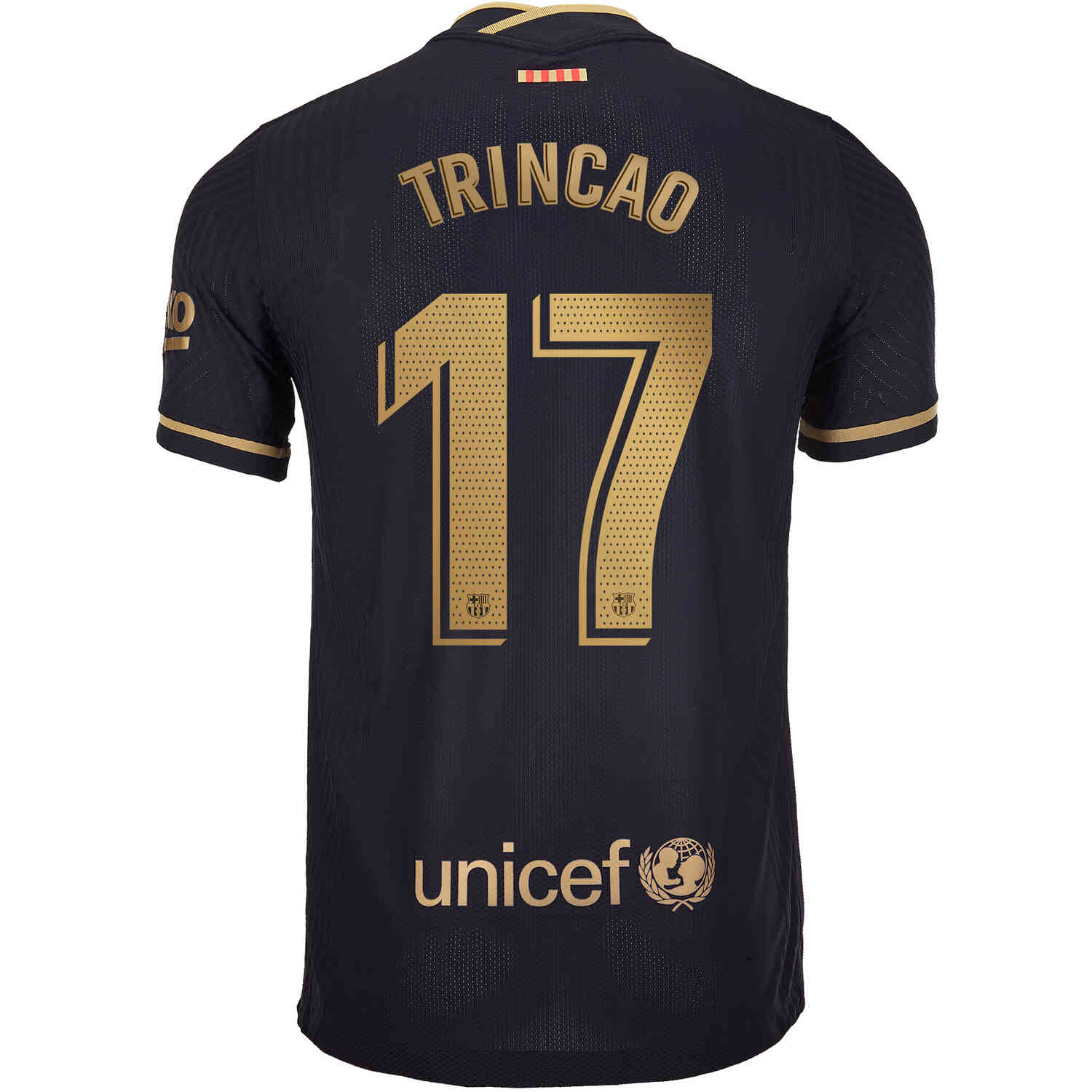 2020/21 Nike Francisco Trincao Barcelona Away Match Jersey ...