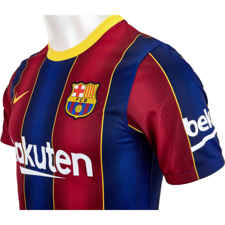 2020/21 Kids Nike Lionel Messi Barcelona Home Jersey - SoccerPro