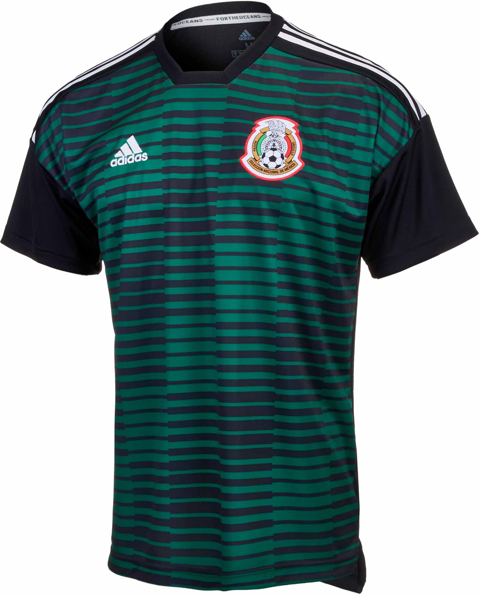 adidas Mexico PreMatch Jersey Youth 201819 SoccerPro