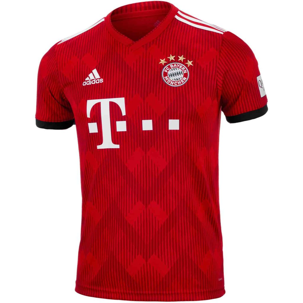 adidas Bayern Munich Home Jersey 2018-19 - SoccerPro