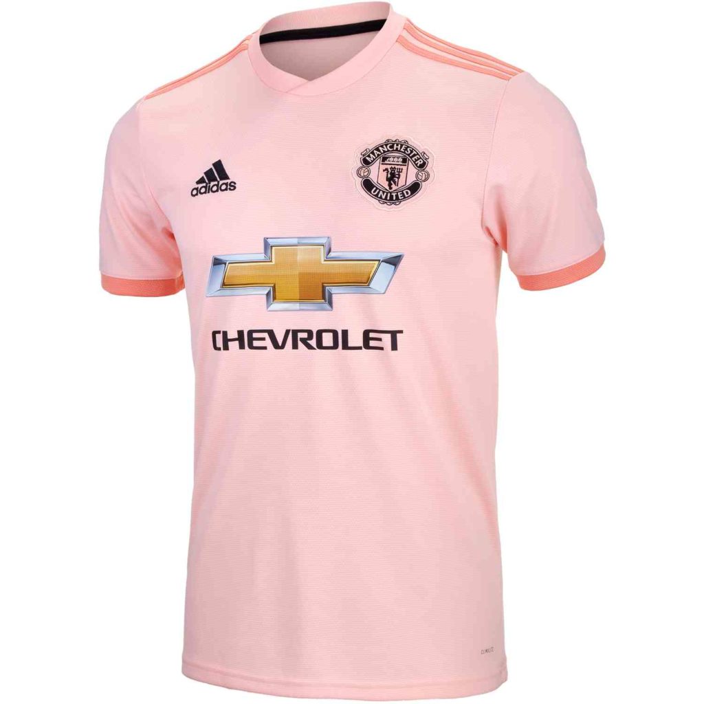 adidas Manchester United Away Jersey 2018-19 - SoccerPro