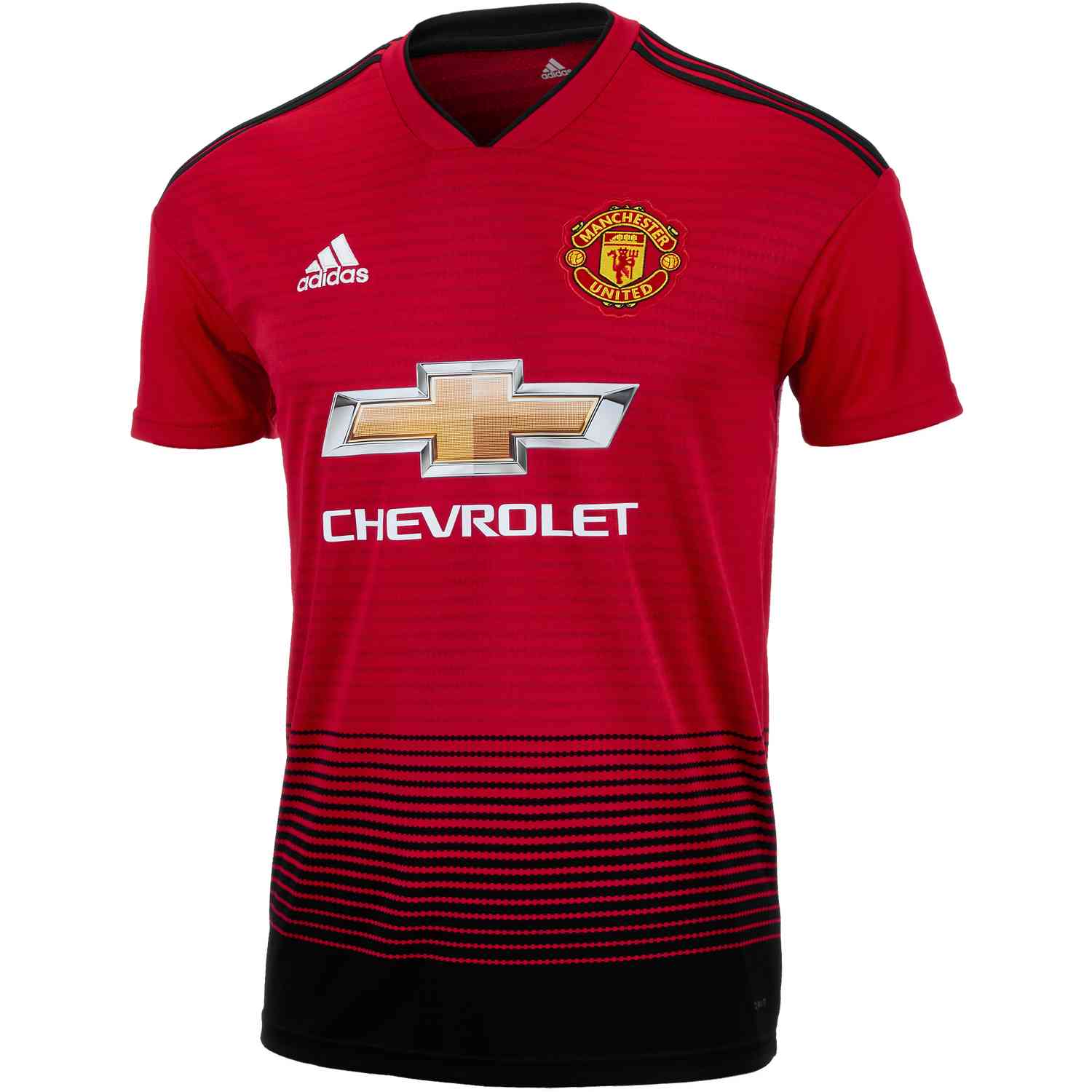 adidas Manchester United Home Jersey 2018-19 - SoccerPro