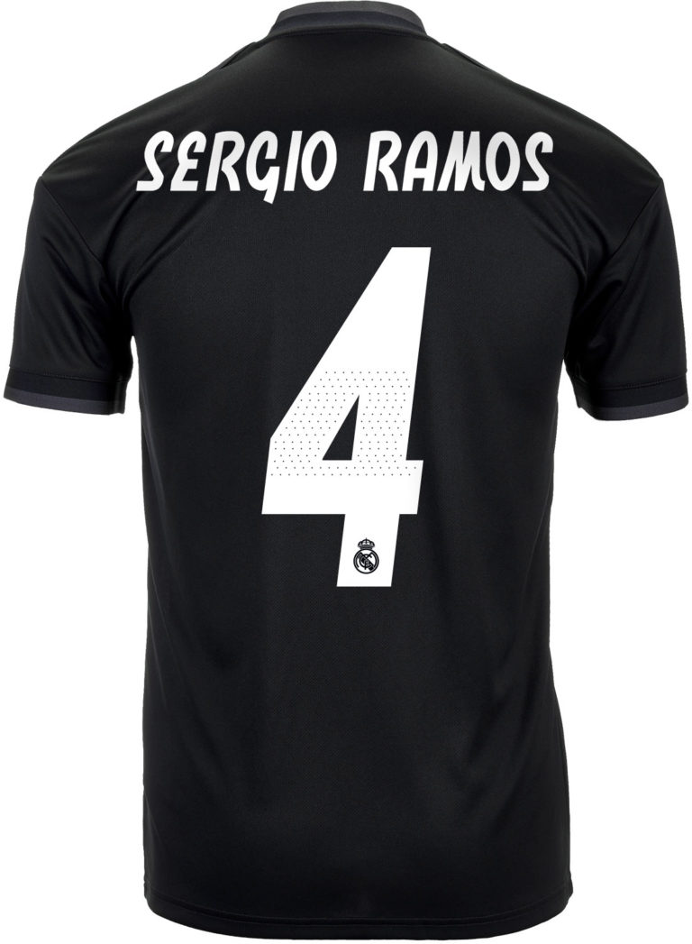 adidas Sergio Ramos Real Madrid Away Jersey - Youth 2018-19 - SoccerPro