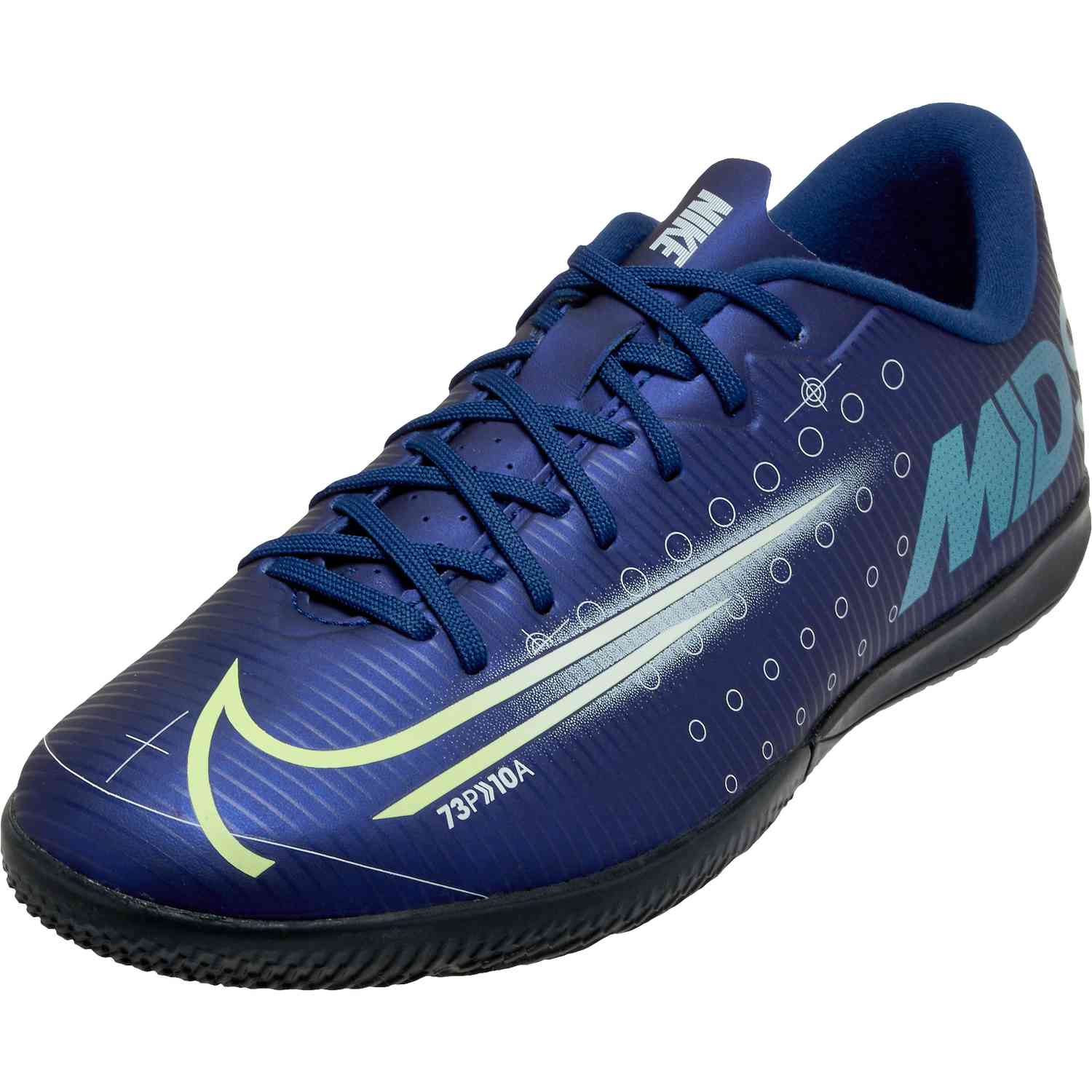 Nike Junior Vapor 13 Club MDS IC Soccer Shoes Blue Void.