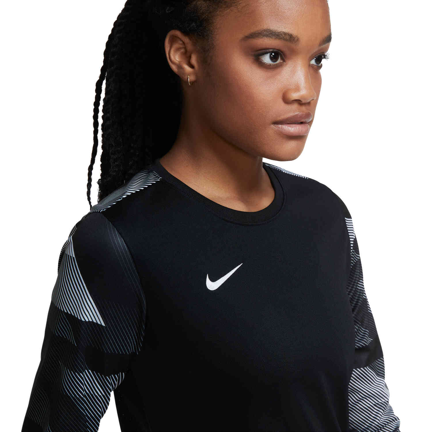 Nike Gardien IV Women's LS Goalkeeper Jersey, Hyper Verde-Black / M
