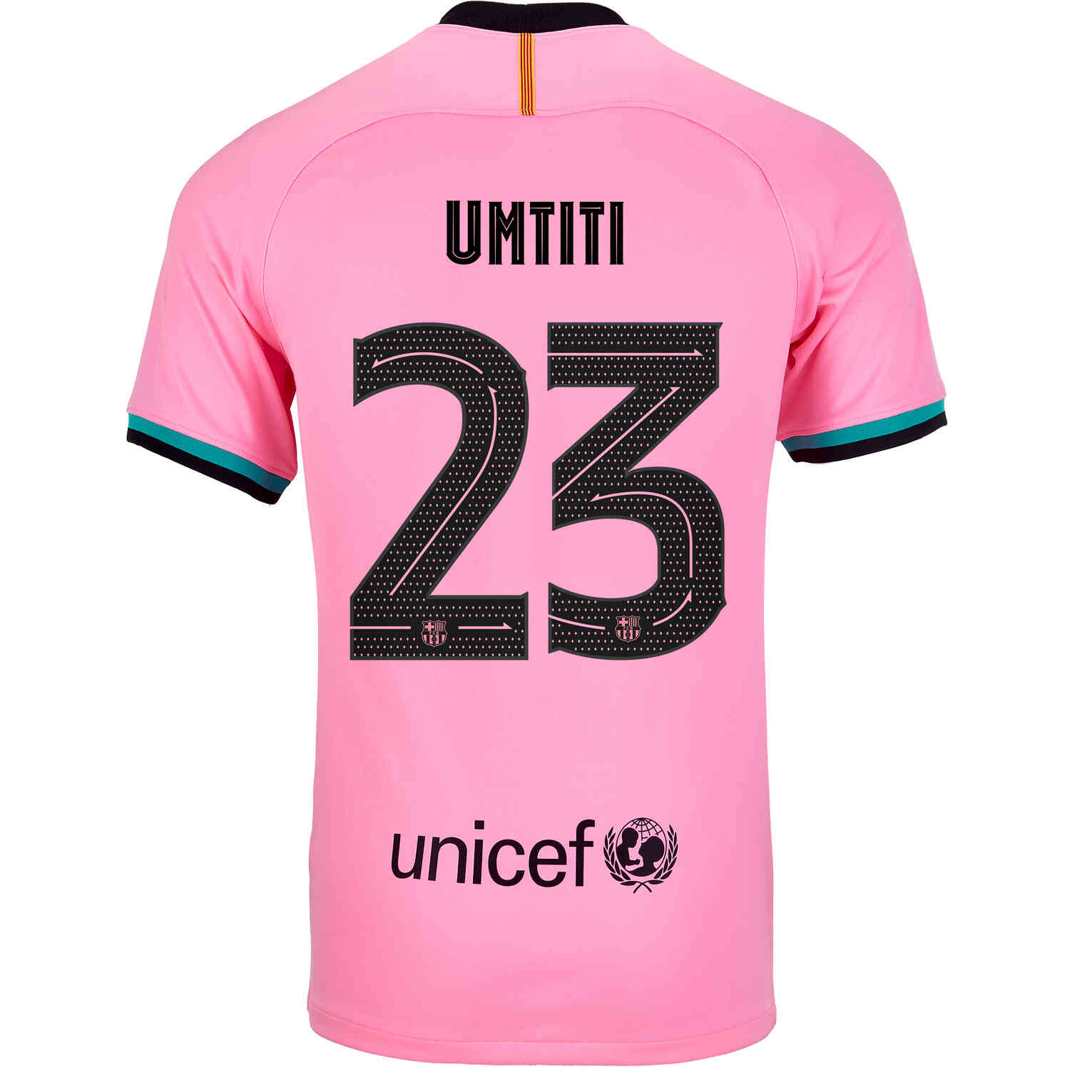 2020/21 Kids Nike Samuel Umtiti Barcelona 3rd Jersey - SoccerPro