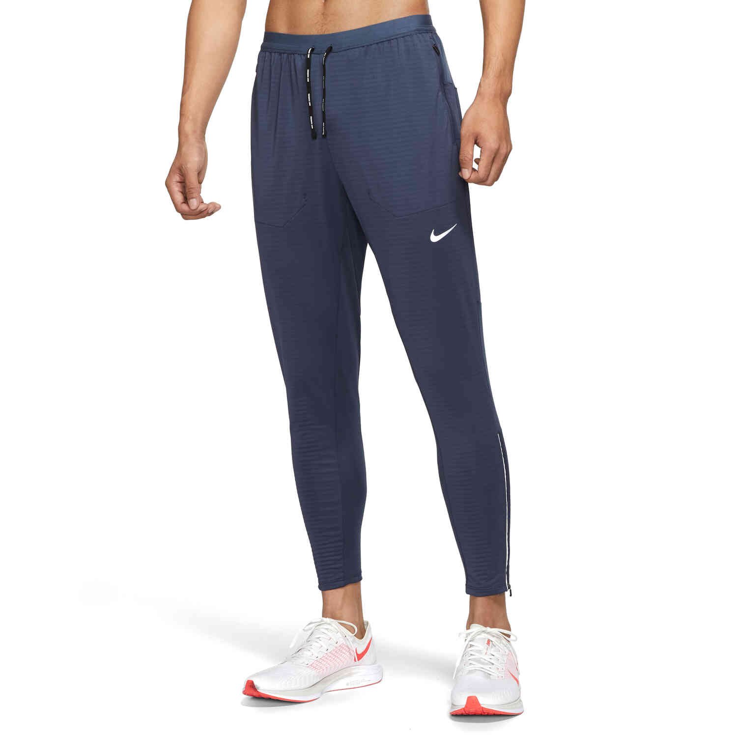 Nike Phenom Elite Knit Running Pants - Thunder Blue/Reflective Silver -  SoccerPro