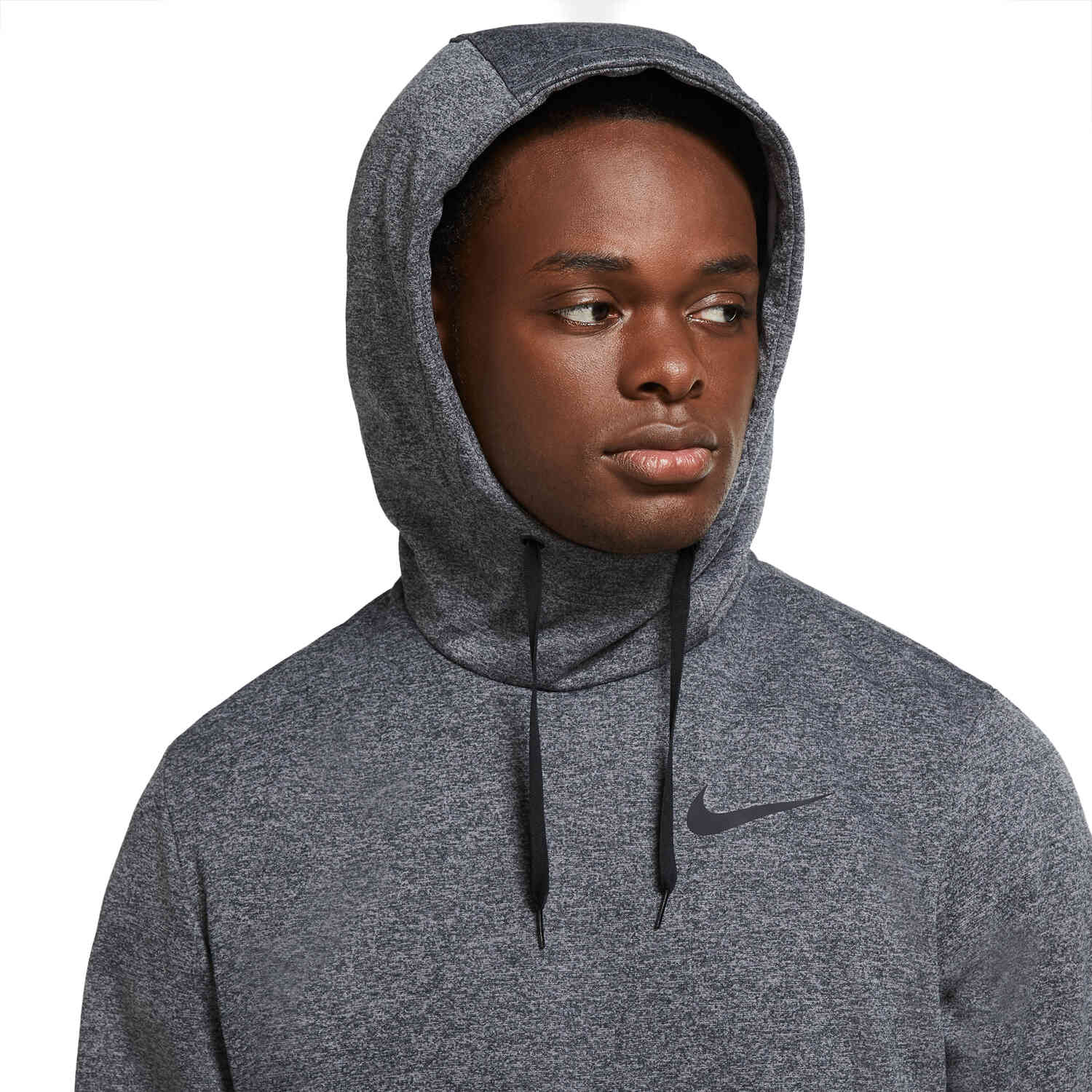 Nike Training therma hoodie in black