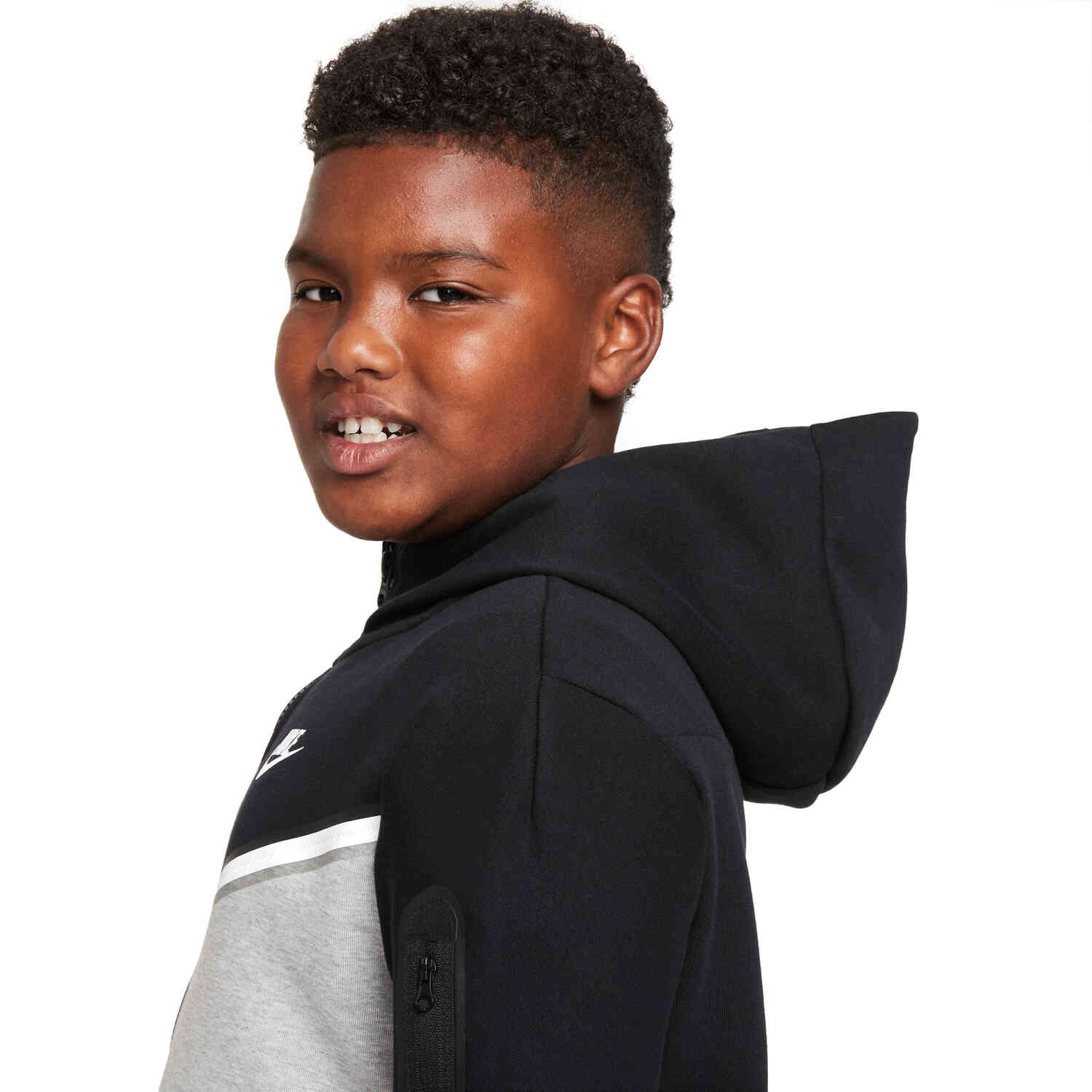 Nike Sportswear Tech Fleece Full-Zip Hoodie Black –