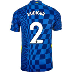 Nike Chelsea Away Stadium Shirt 2021-22 with Rüdiger 2 Printing