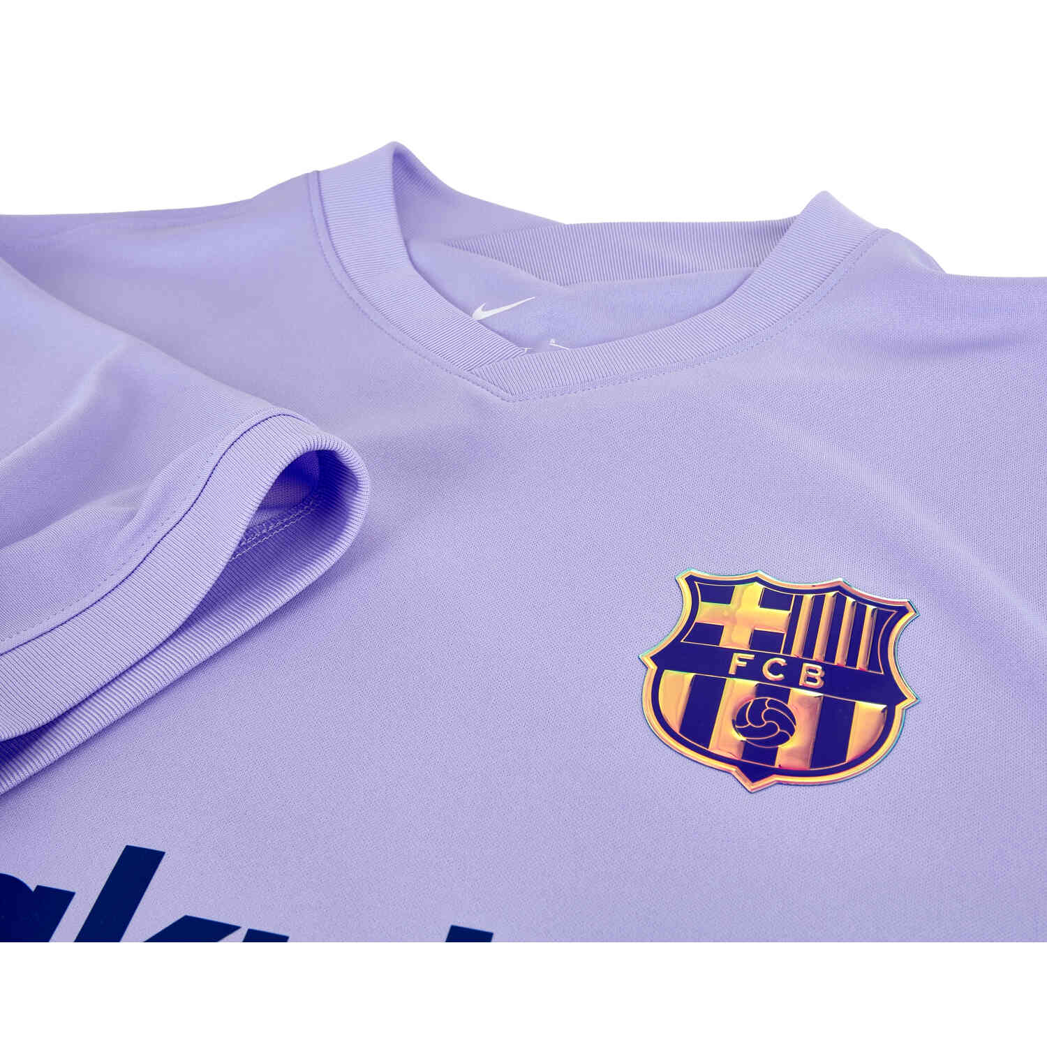 Memphis Depay Barcelona Nike 2021/22 Away Replica Player Jersey - Purple