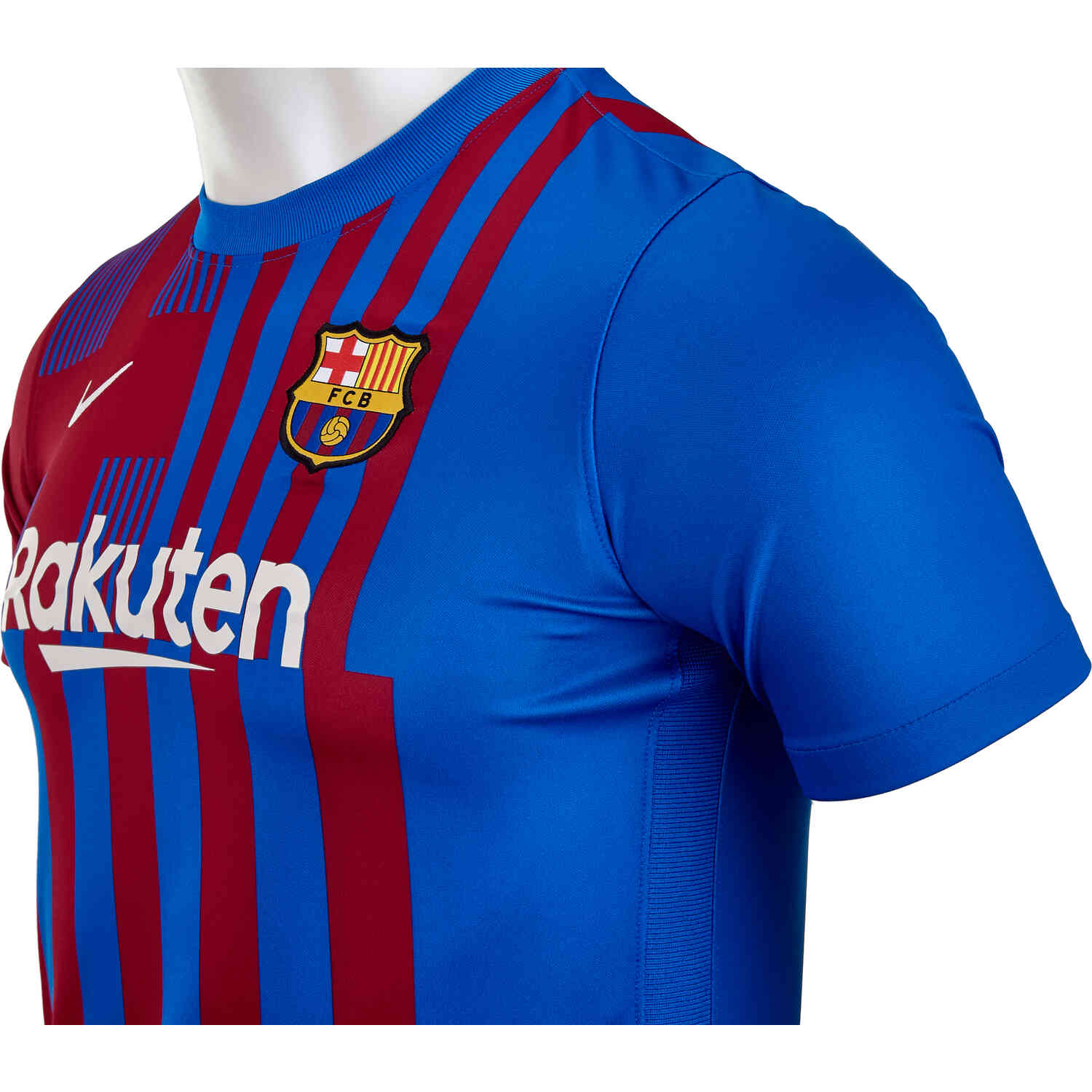 Men's Nike Lionel Messi Blue Barcelona 2021/22 Home Authentic Player Jersey