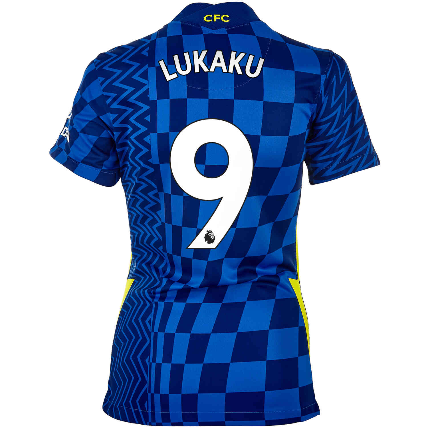 2021/22 Womens Nike Romelu Lukaku Chelsea Home Jersey - SoccerPro