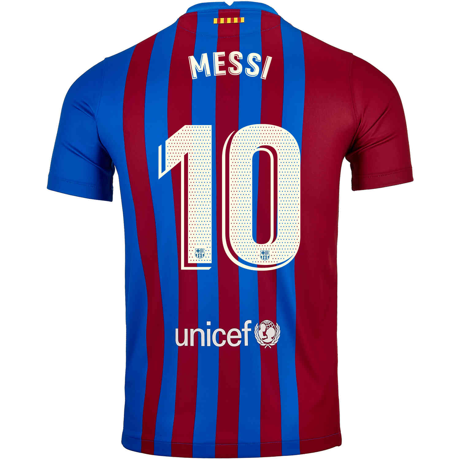 2021/22 Kids Lionel Messi Barcelona Home Jersey SoccerPro