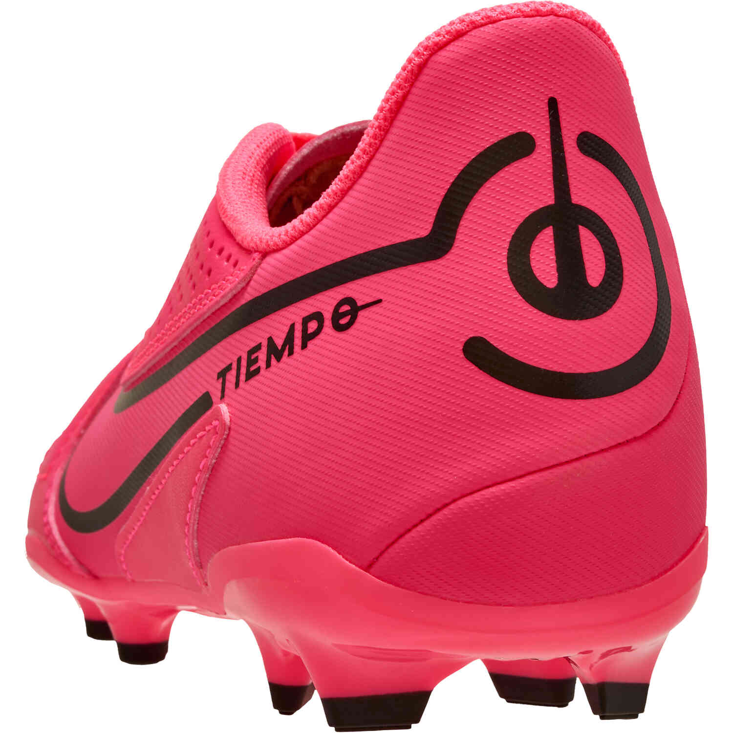 lineal En riesgo El aparato Kids Nike Tiempo Legend 9 Club FG - Racer Pink & Black - SoccerPro