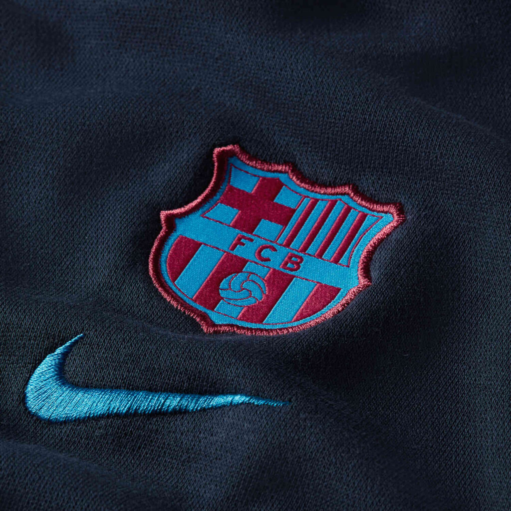 Nike Barcelona Club Crew - Obsidian Noble Red Soar - Soccerpro