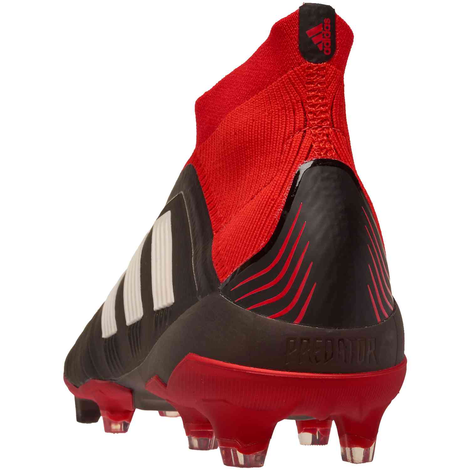 adidas predator red and black
