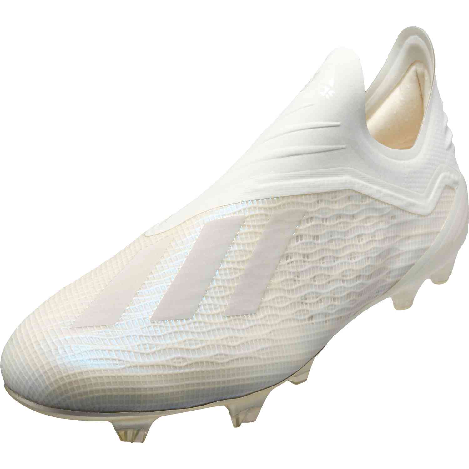white adidas x soccer cleats