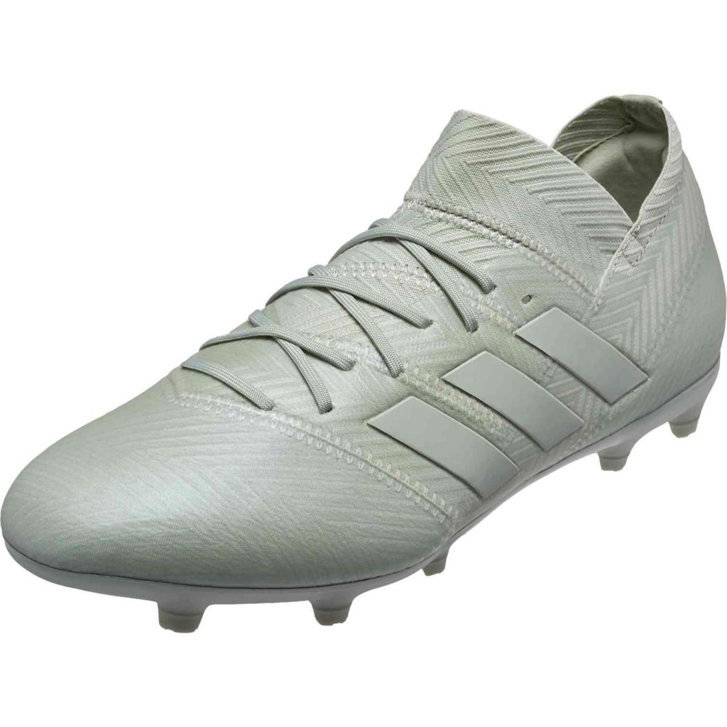 Kids adidas Nemeziz 18.1 FG - Ash Silver - SoccerPro