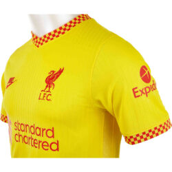 Mohamed Salah Liverpool Nike 2021/22 Third Vapor Match Player Jersey -  Yellow