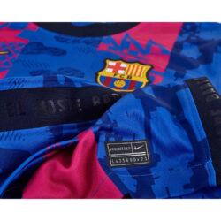 2021/22 Kids Nike Lionel Messi Barcelona Away Jersey - SoccerPro