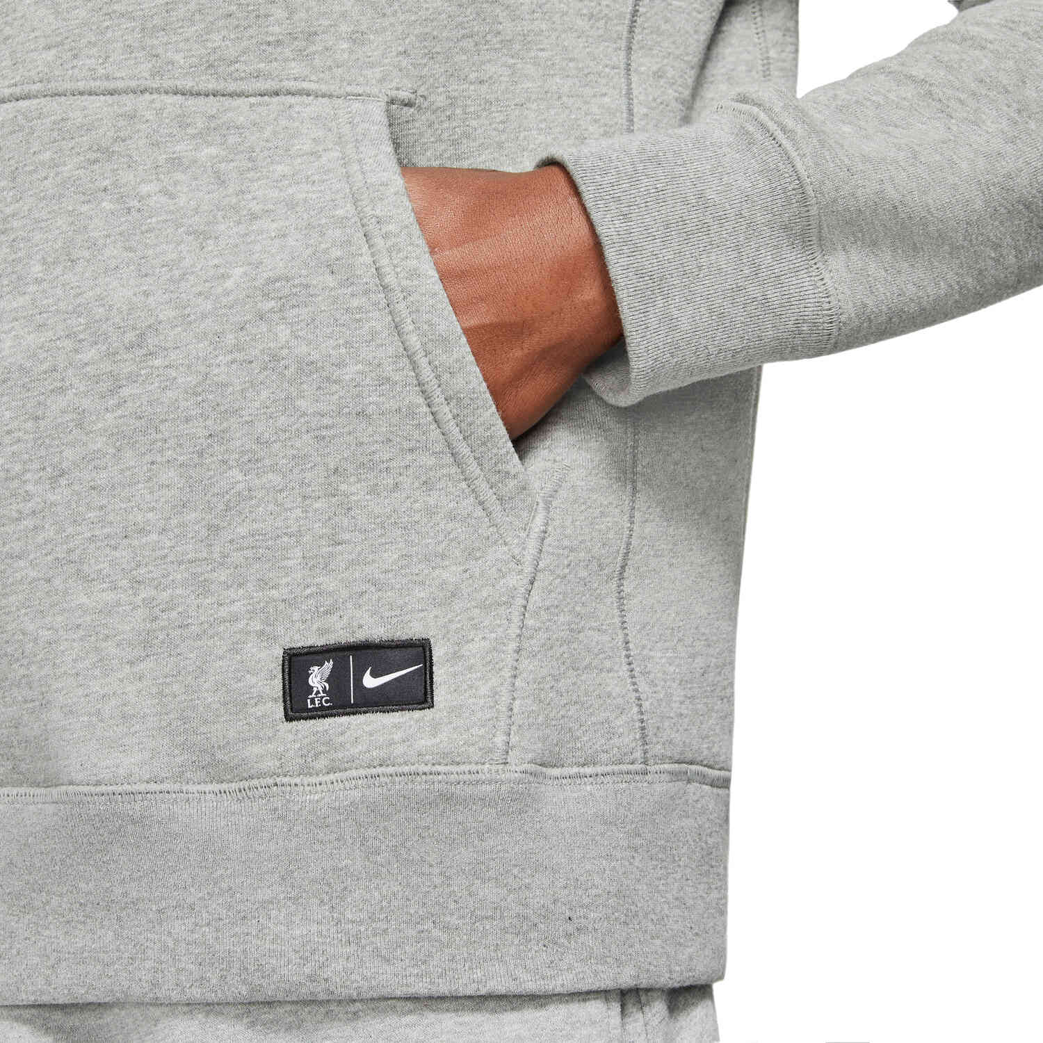 Nike Liverpool SB Heritage Lifestyle Hoodie - Dark Steel Grey 