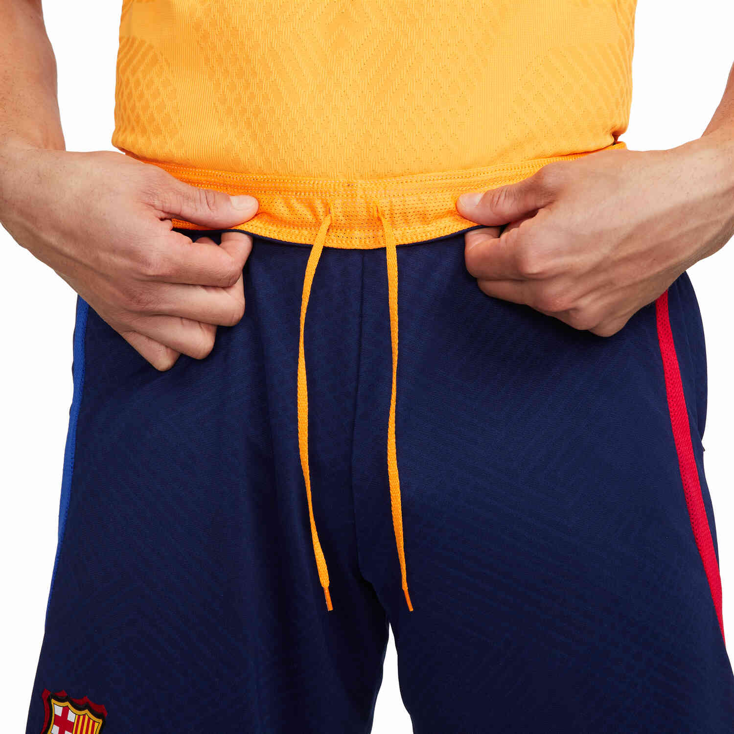 Nike Barcelona Strike Training Shorts - Blue Void/University Red/Vivid ...