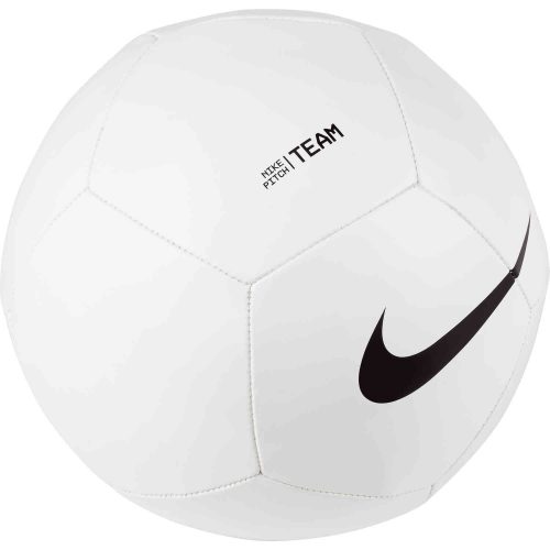 Nike Pitch Soccer Ball Club Soccer Ball - White & Black