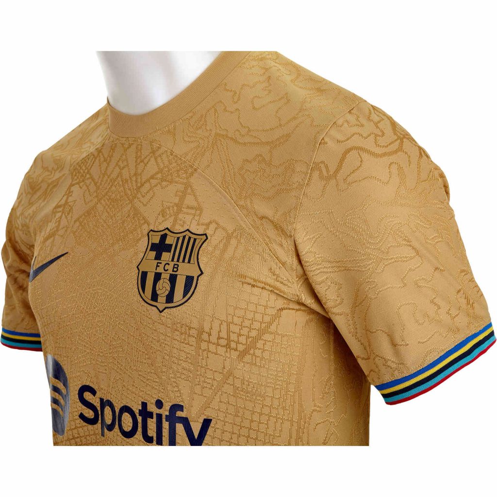 2022/23 Nike Barcelona Away Match Jersey - SoccerPro