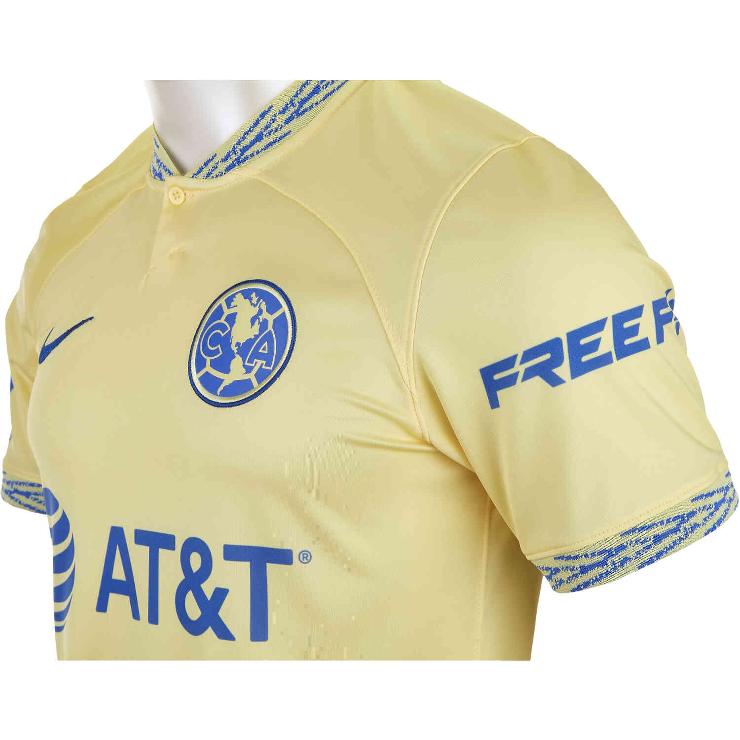Club America Nike 2022/23 Home Authentic Jersey - Yellow