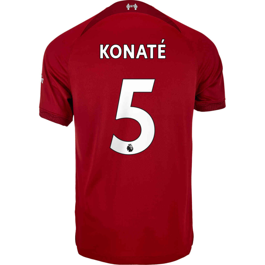 2022/23 Kids Nike Ibrahima Konate Liverpool Home Jersey - SoccerPro