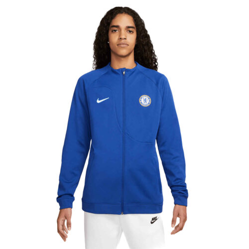 Nike Chelsea Anthem Jacket - Rush Blue/White