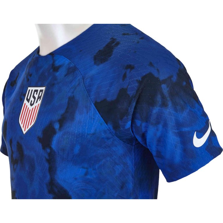 2022 Nike Christian Pulisic USA Away Match Jersey - SoccerPro