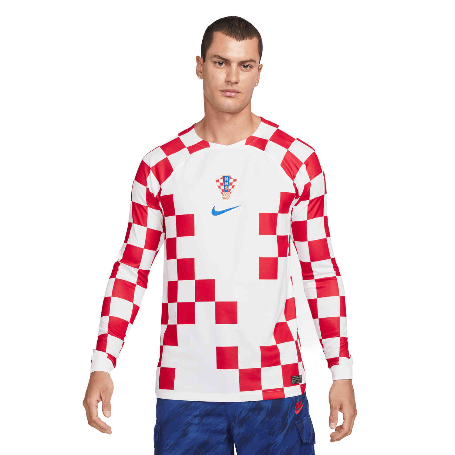 2022 Nike Croatia L/S Home Jersey - SoccerPro