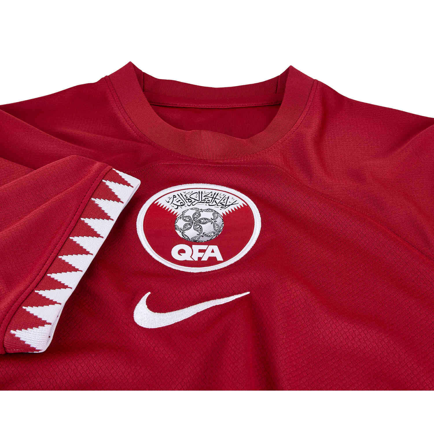 Nike Qatar Home Jersey - 2022 - SoccerPro
