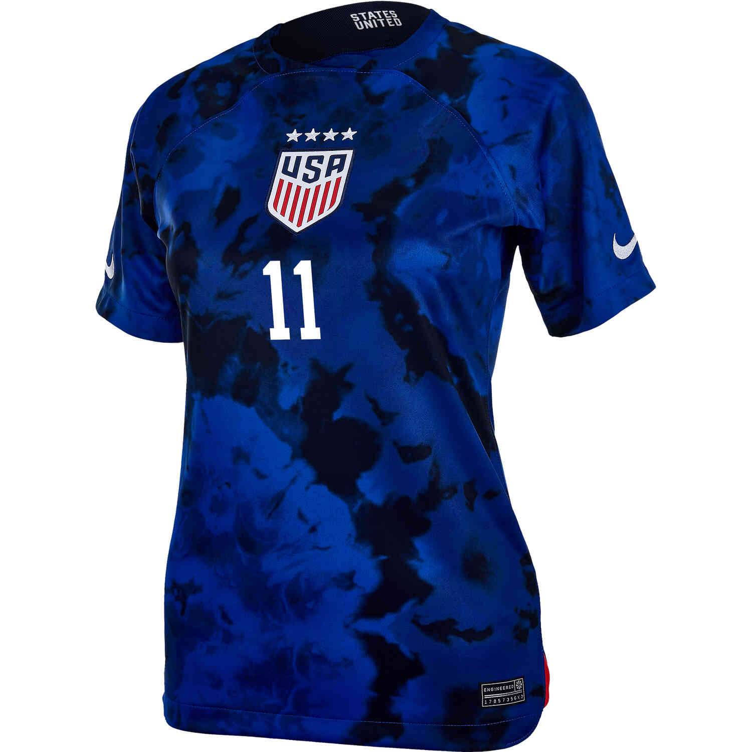 Nike 2022-23 USA Home Jersey White-Loyal Blue