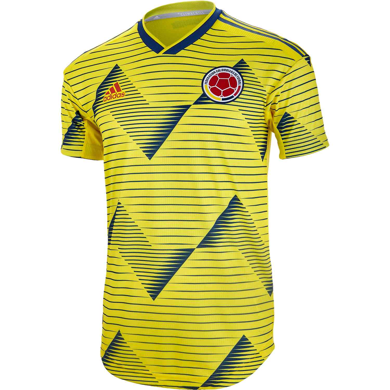 2019 adidas Colombia Home Authentic Jersey SoccerPro